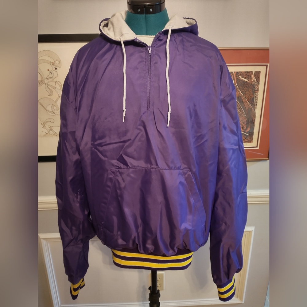 Holloway half zip hoodie Viking colors Mens Size XL